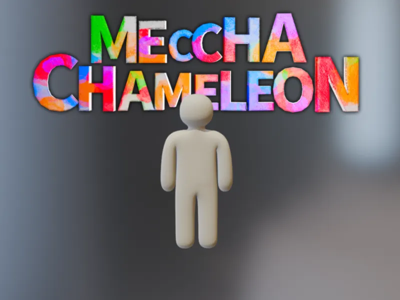 Standing Pose -- Mecha Chameleon