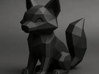Fox Low Poly