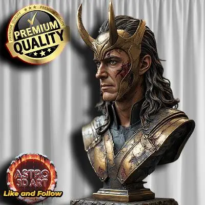 Loki - Marvel Fanart Statue ❤️