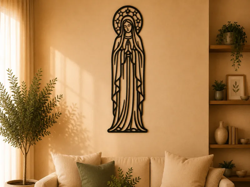 Holy Mary Prayer 2D Wall Art