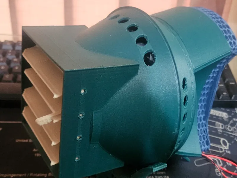 Desk Air-conditioned fan 7 to 12 v