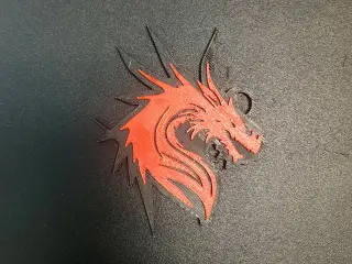 dragon keychain