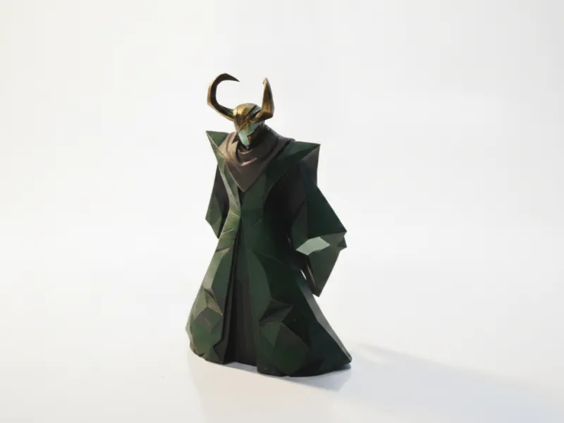 Geo Loki Figurine Marvel 3D Printable