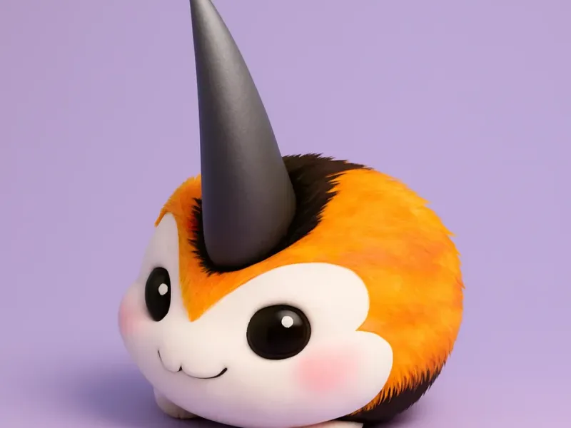 Tunomon Digimon Creature Model