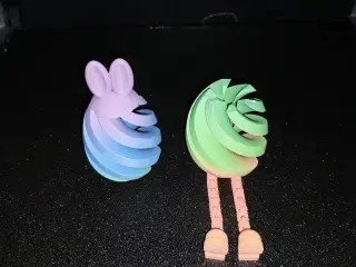 twisted bunny articulated