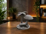 Tropical Beach Miniature Model-0