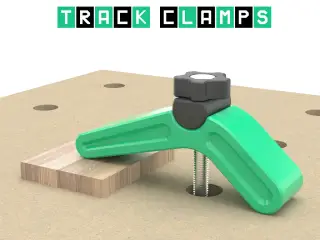 Track clamps