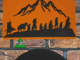 LOTR Lord of the rings Fellowship Journey sign