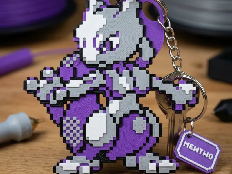 mewtwo breloc pixel art