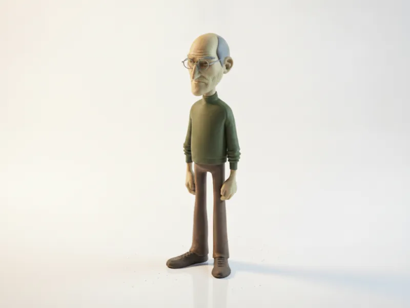 Steve Jobs Figurine Celebrity 3D Printable