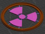 Светильник радиация морда-0