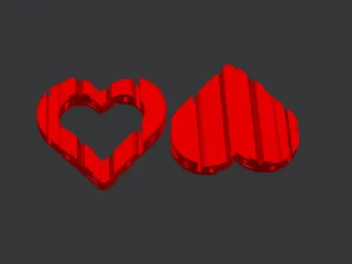 Heart Text Flips - "I Love You"