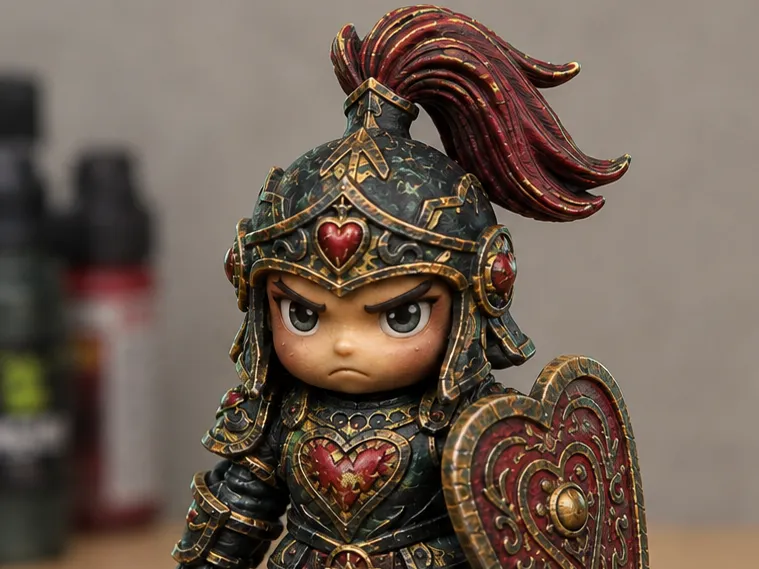 Figura chivi de sota de corazones de RAID shadow legends