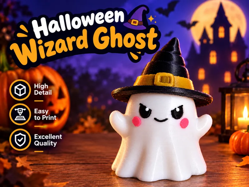 Fantôme Magicien d'Halloween