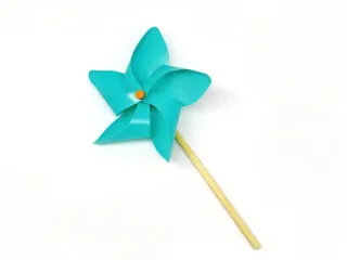 Paper Windmill Model Toy