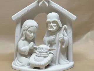 PESEBRE STARWARS NATIVITY ESCENE NAVIDAD