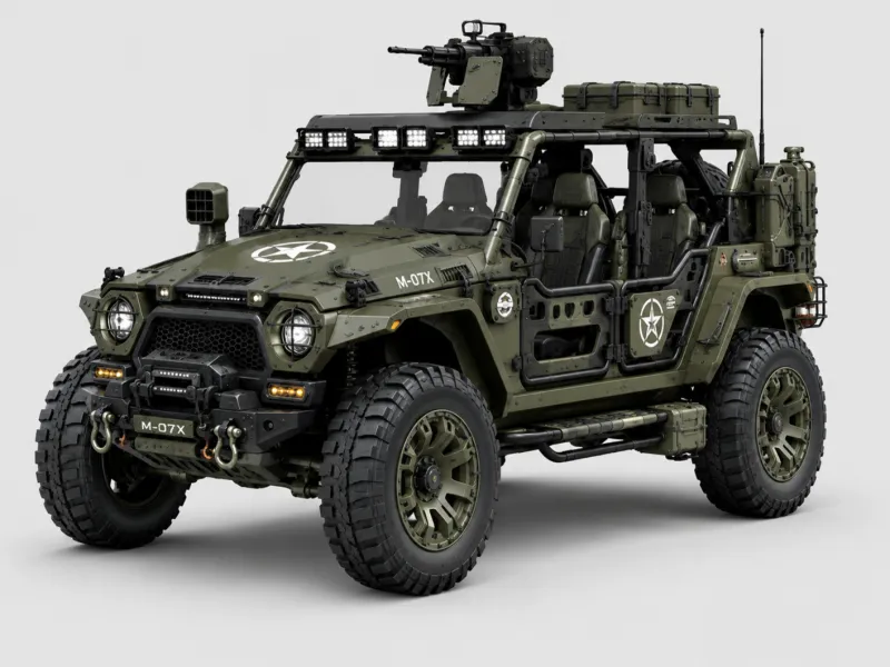 Military Tactical Armored 4x4