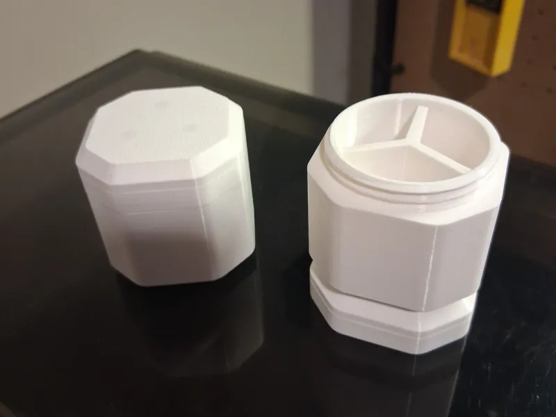 Stackable Magnetic Medicine Container