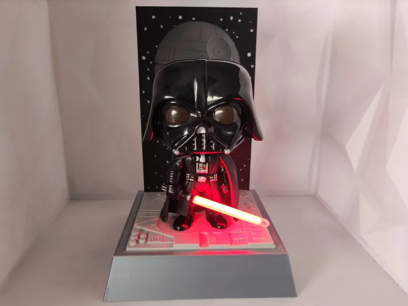 达斯·维达 Funko Pop 展示台 &ndash; LED光剑