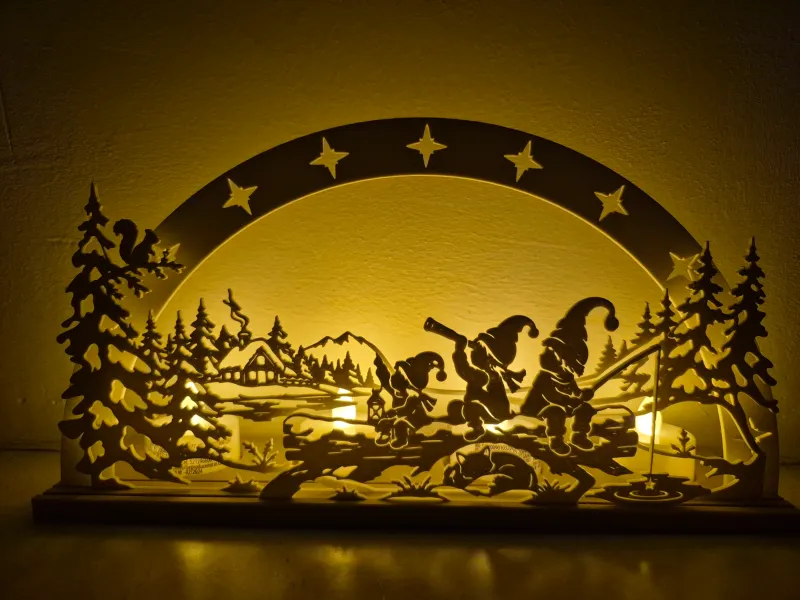 hristmas Elf Star Catcher Christmas Arch LED
