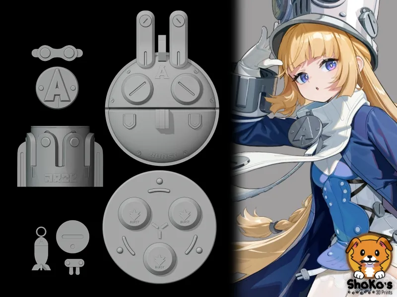 Norma Hollowell - Accesories - Zenless Zone Zero Cosplay Pro