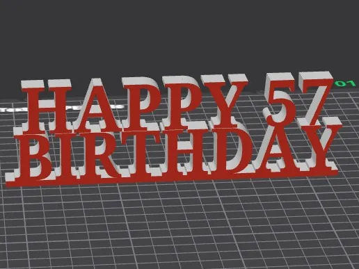Happy Birthday 57