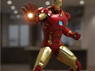 Homem de Ferro v2 - low poly