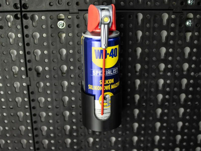 Suport pentru spray WD-40 pentru placa perforată Parkside