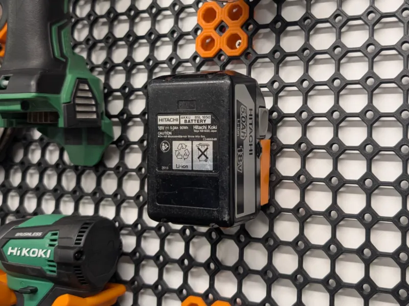 Multiboard Hikoki/Hitachi battery holder