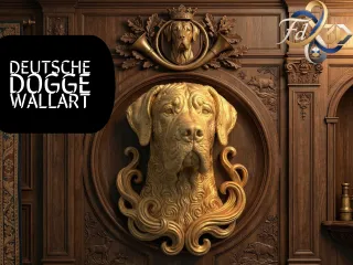 deutsche Dogge Wallart