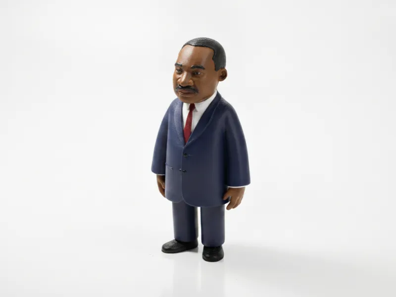 Martin Luther King Jr Figurine Historical 3D Printable