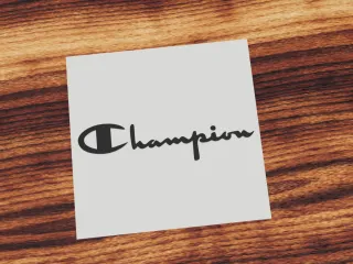 Champion Script Sportswear Logo