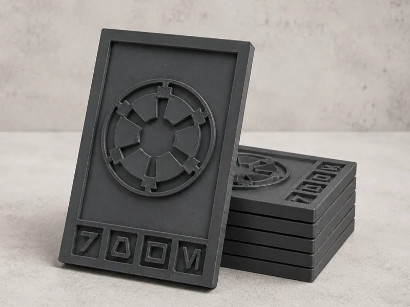 Crédits Impériaux Star Wars / Pièce de Cosplay / Impression Facile