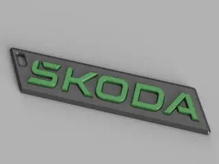 Skoda Keychain