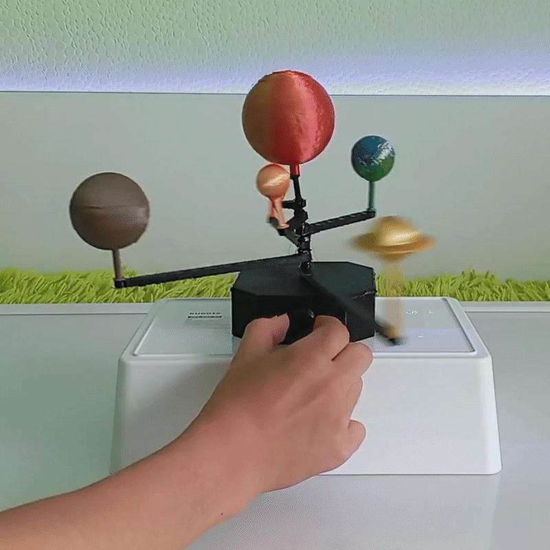 Mechanical solar system-0