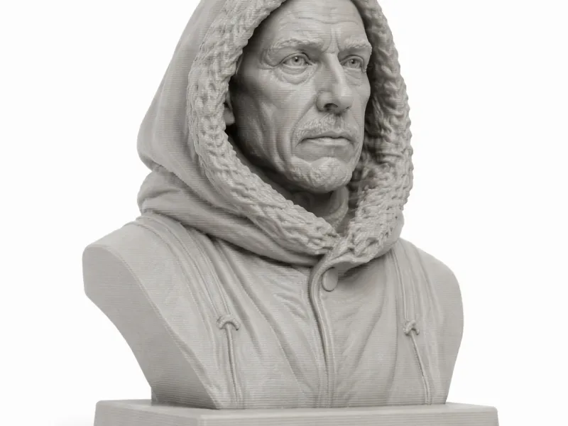 Roald Amundsen Bust