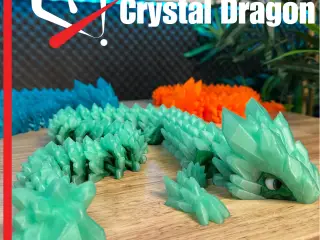Articulated Crystal Dragon - Elder