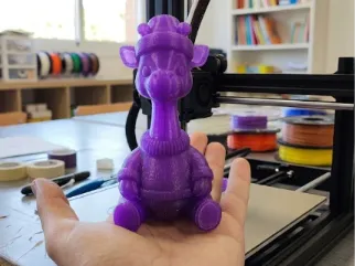 Girafa de Crăciun
