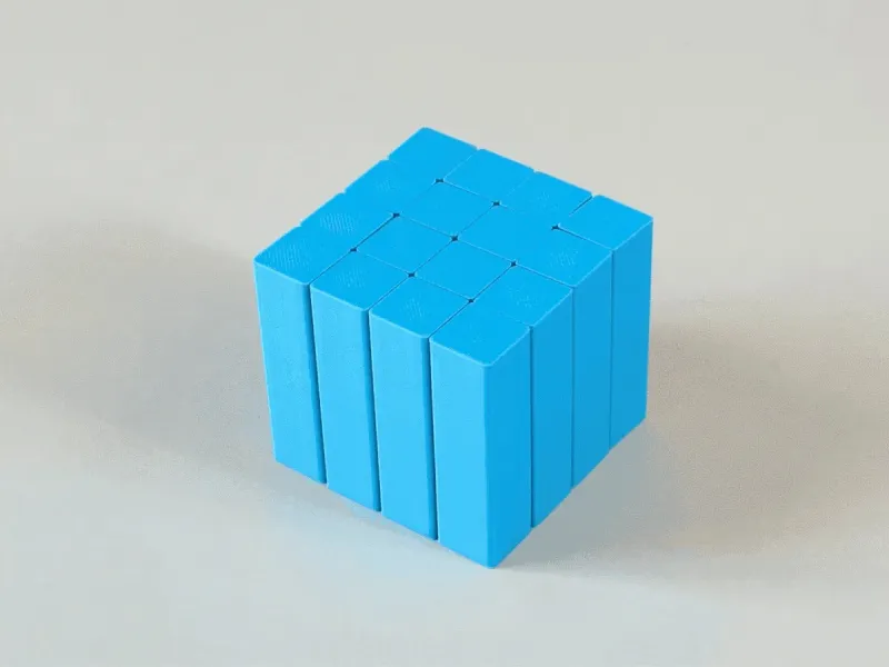 Fidget Pixels / Fidget Cube - Hoge Print-in-Place