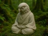 Meditating bird-0
