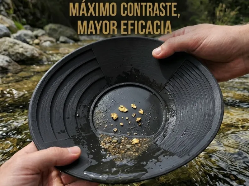 BATEA DE ORO - GOLD PAN - FILTRO DE ORO