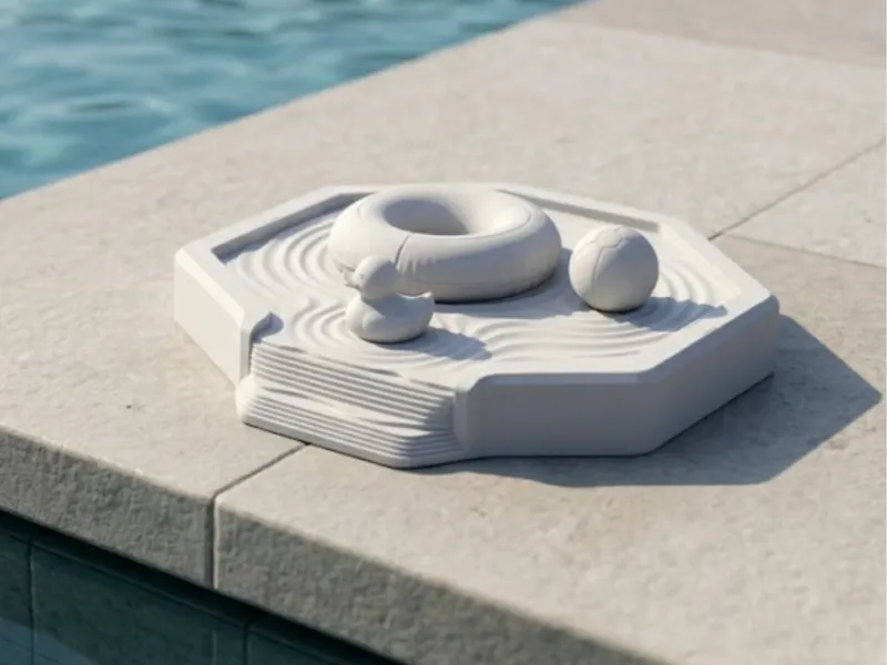 Summer Float Poolside Sculpture