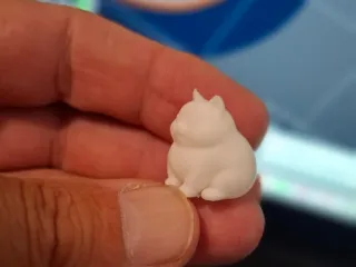 Mini Cat – Tiny Cute Cat Figurine | 20 mm Support-Free Print