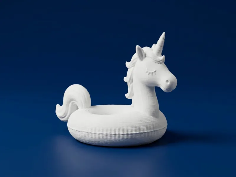 Unicorn Pool Float 3D Model