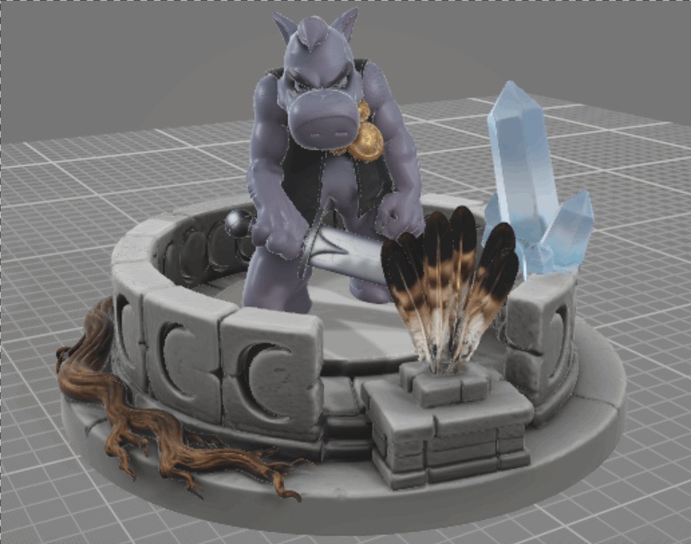 Cerebus l'Oritteropo: Una Statua Tributo per la Stampa 3D