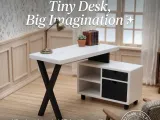 1:12 Scale Miniature Desk for Dollhouse - Furniture-0