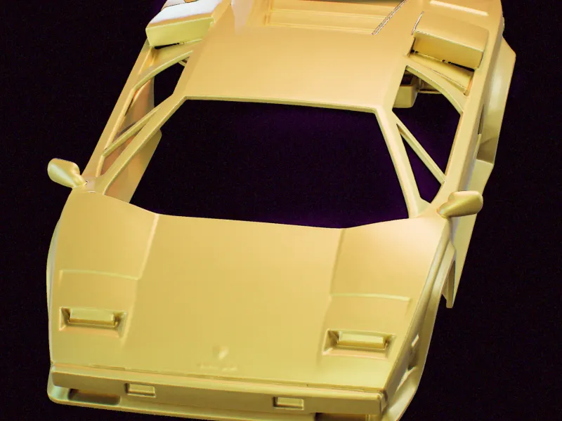Lamborghini Countach Body - Carroceria Lamborghini