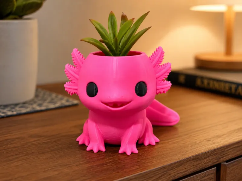 Baby Axolotl Planter