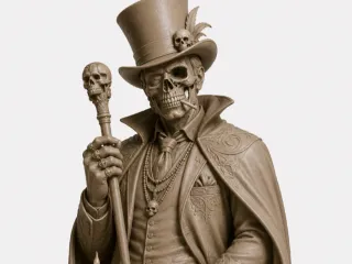 Busto Exu Caveira