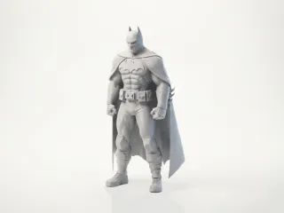Batman Figurine DC Comics Superhero 3D Printable